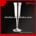 Disposable plastic stemless wine glass